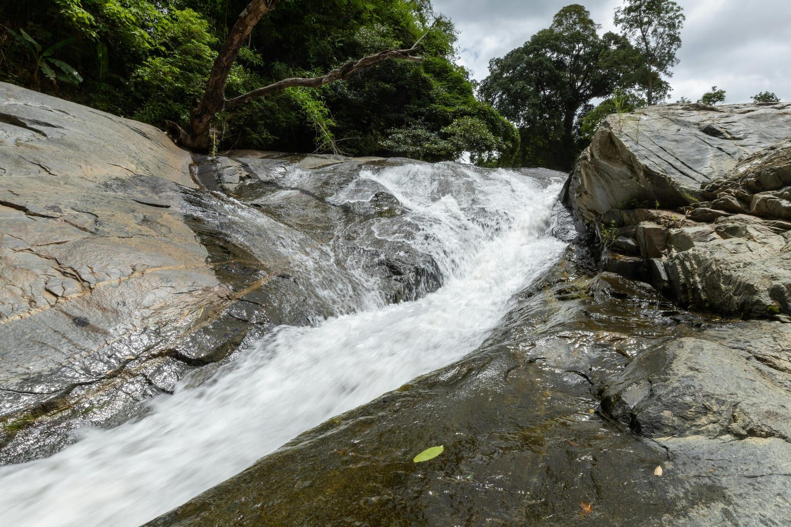 Granite rock formations in the Samui mountains