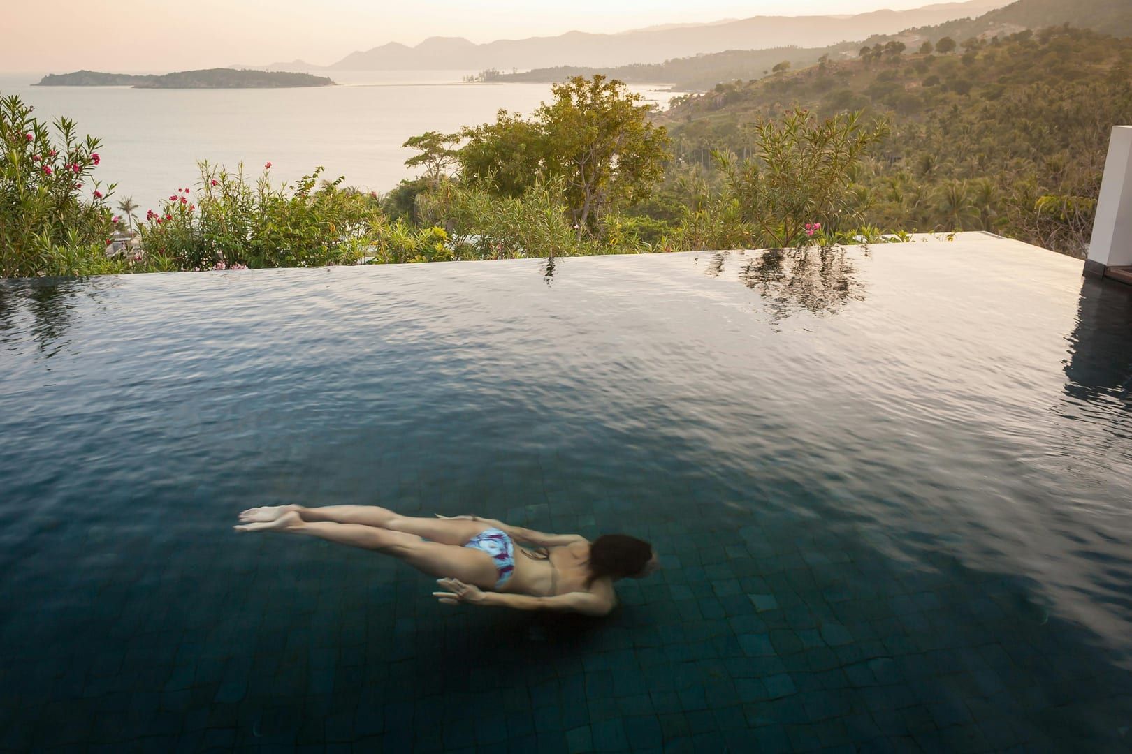 Wellness sanctuary overlooking the sea at Laem Set Samui