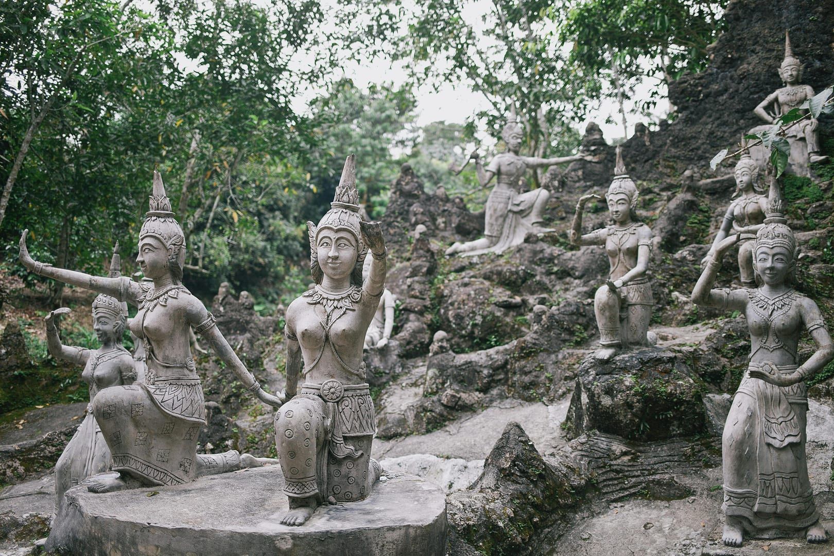 Secret Buddha Garden — Nim's Mystical Jungle Sanctuary